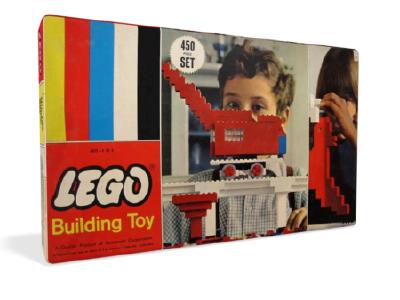 450-2 LEGO Samsonite Deluxe Building Set