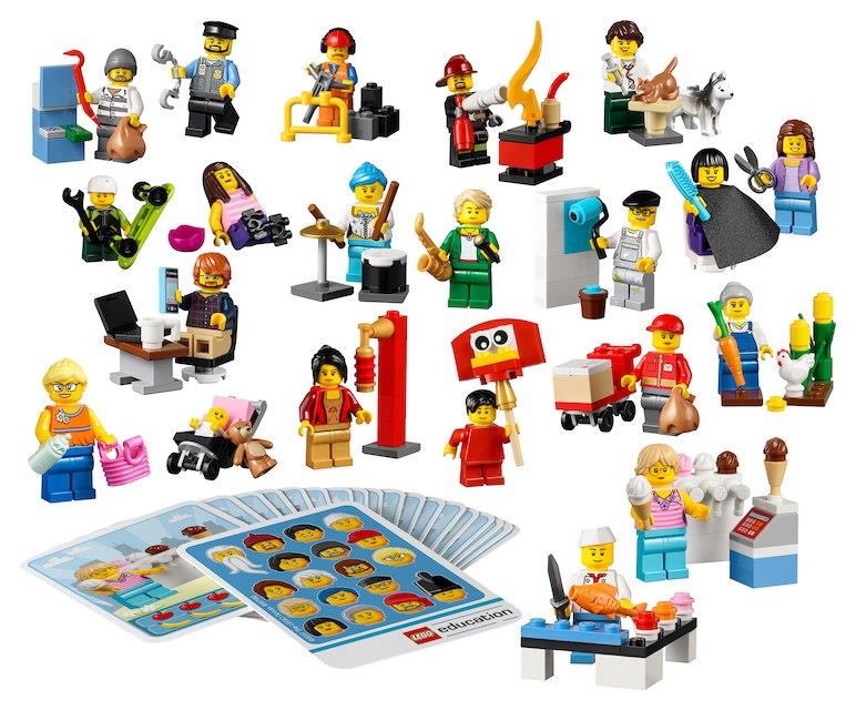 Lego education fantasy minifigure set online