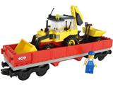 4543 LEGO Trains Railroad Tractor Flatbed