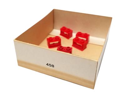 458 LEGO 1x2x1 Window, Red or White