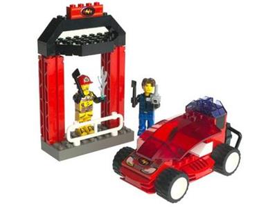 4621 LEGO Jack Stone Red Flash Station