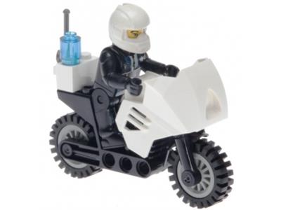 4651 LEGO 4 Juniors City Police Motorcycle thumbnail image