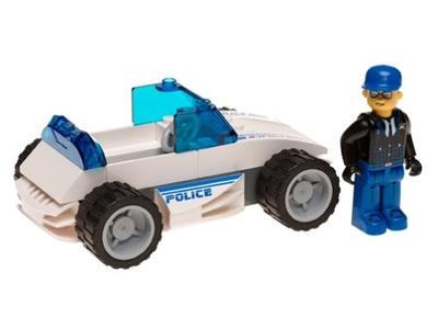 4666 LEGO 4 Juniors City Speedy Police Car thumbnail image