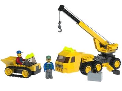 4668 LEGO 4 Juniors City Outrigger Construction Crane