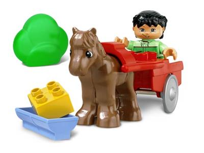 4683 Duplo LEGO Ville Pony and Cart