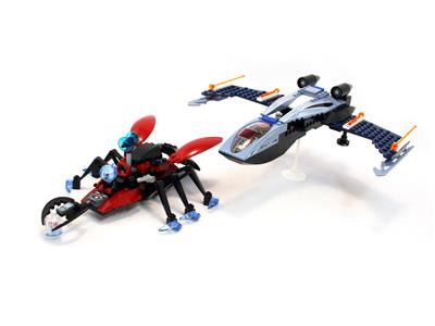 4745 LEGO Alpha Team Mission Deep Freeze Blue Eagle vs. Snow Crawler