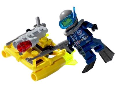 4800 LEGO Alpha Team Mission Deep Sea AT Jet Sub