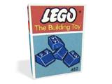 482-4 LEGO Slopes and Slopes Double 2x2 Blue