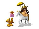 4825 LEGO Duplo Princess Castle Princess and Horse thumbnail image