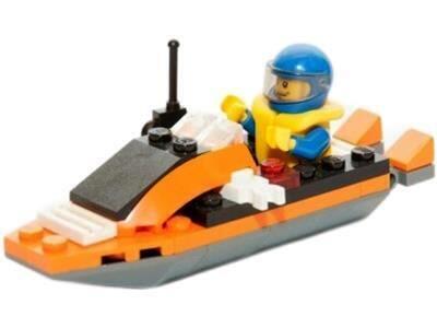 4898 LEGO City Coast Guard Boat thumbnail image