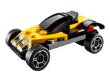 4947 LEGO Tiny Turbos Yellow Sports Car thumbnail image