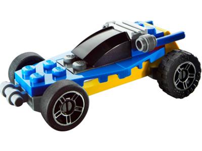 4949 LEGO Tiny Turbos Blue Buggy