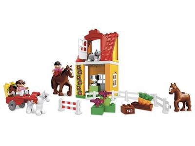 4974 Duplo LEGO Ville Horse Stables