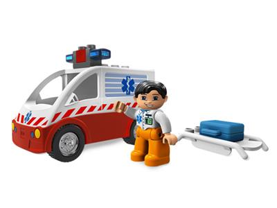 4979 Duplo LEGO Ville Ambulance thumbnail image