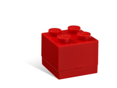 5001382 LEGO Mini Box Red