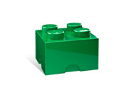 5001384 LEGO 4 Stud Green Storage Brick thumbnail image