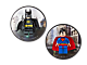 Batman and Superman magnets thumbnail