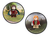 5002828 LEGO Magnet Set Frodo and Bilbo Baggins