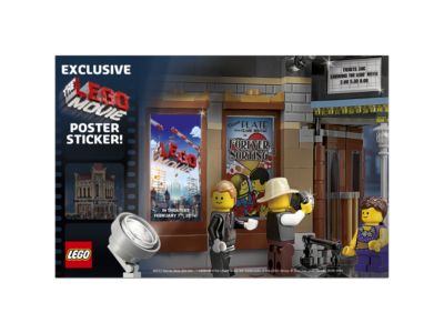5002891 LEGO Movie Poster Sticker thumbnail image