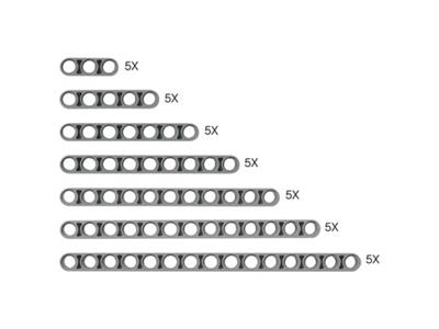 5003163 LEGO Education Technic Studless Beams thumbnail image