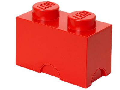 5003569 LEGO 2 Stud Red Storage Brick