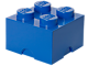 4 Stud Blue Storage Brick thumbnail