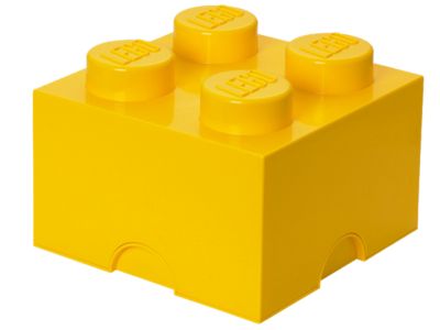 5003576 LEGO 4 Stud Yellow Storage Brick