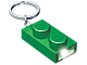 LEGO 1x2 Brick Key Light (Green) thumbnail