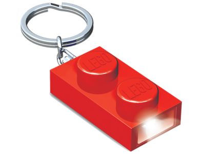 5004264 LEGO 1x2 Brick Key Light (Red)