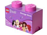 5004273 LEGO Friends Bright Purple Storage Brick 