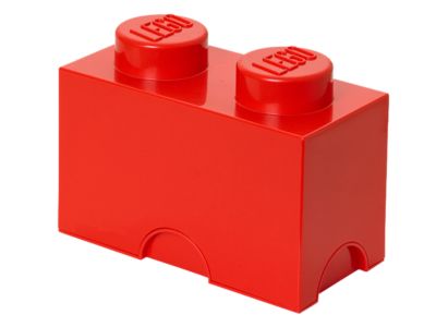 5004279 LEGO 2 Stud Red Storage Brick