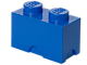 2 Stud Blue Storage Brick thumbnail