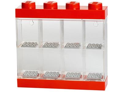 5004890 LEGO Minifigure Display Case 8 Red