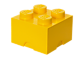4 Stud Yellow Storage Brick thumbnail