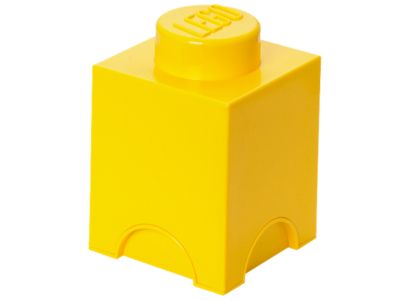 5004898 LEGO 1 Stud Yellow Storage Brick