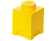 1 Stud Yellow Storage Brick thumbnail