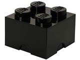 5005020 LEGO 4 Stud Black Storage Brick thumbnail image