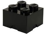 5005020 LEGO 4 Stud Black Storage Brick