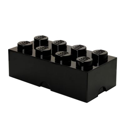 5005031 LEGO 8 Stud Black Storage Brick