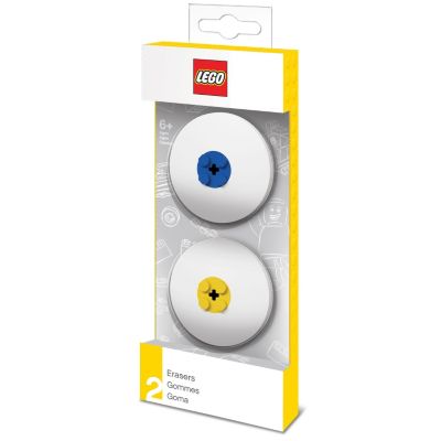 5005108 LEGO Blue and Yellow Erasers