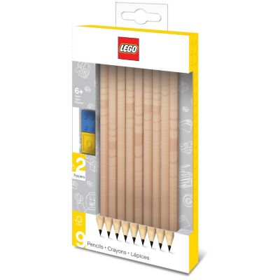5005111 LEGO 9 Pack Graphite Pencils