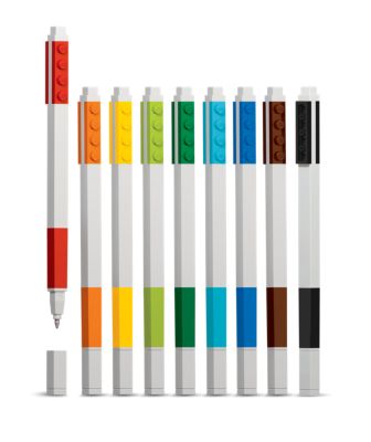 5005146 LEGO Colored Marker 9 Pack with Building Bricks