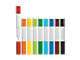 Color 9 Pack Marker Set thumbnail