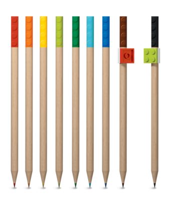 5005148 LEGO Colored Pencil With Brick Toppers