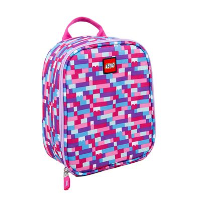 5005354 LEGO Pink Purple Brick Print Lunch Bag