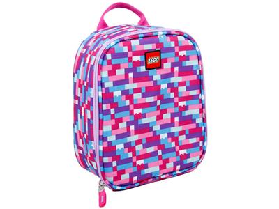 5005354 LEGO Pink Purple Brick Print Lunch Bag thumbnail image