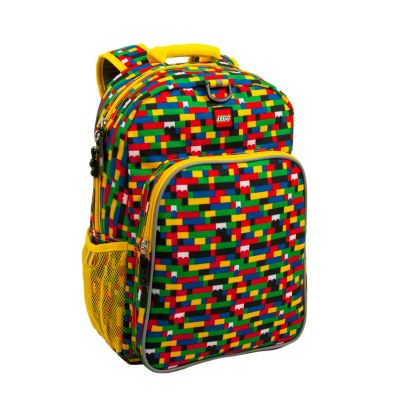 5005356 LEGO Red Blue Brick Print Eco Heritage Backpack