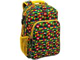 5005356 LEGO Red Blue Brick Print Eco Heritage Backpack