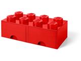 5005398 LEGO 8 Stud Bright Red Storage Brick Drawer thumbnail image