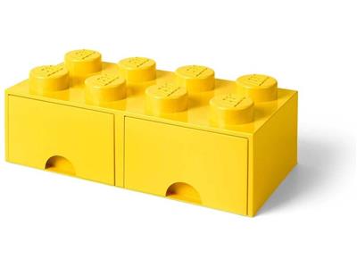 5005400 LEGO 8 Stud Bright Yellow Storage Brick Drawer